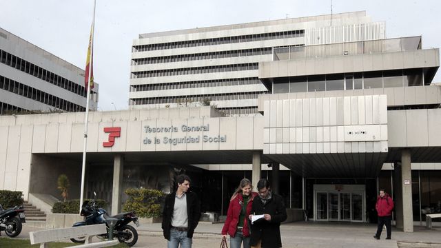 Edificio de la Tesorería General de la Seguridad Social.
