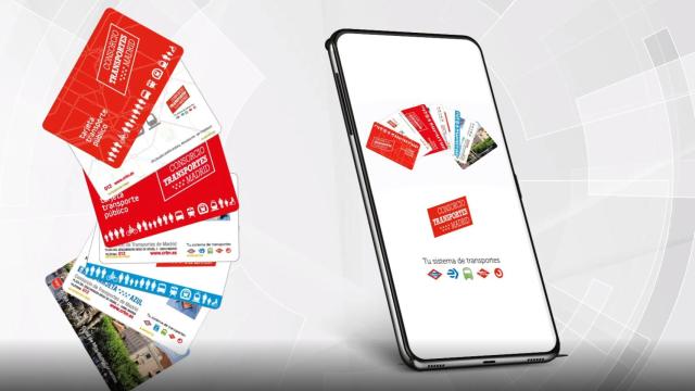 Diferentes títulos de transporte.