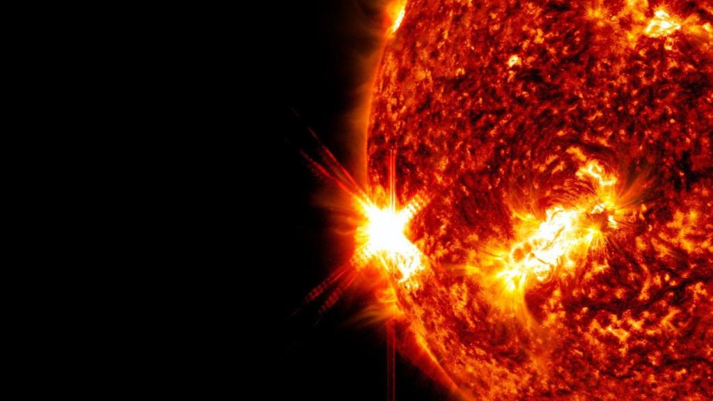 La erupción solar captada el 9 de enero