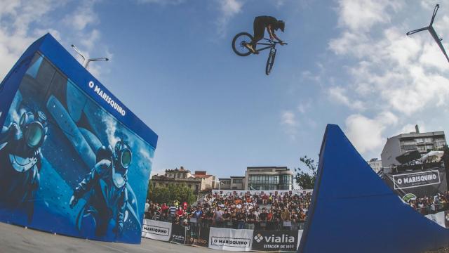 Prueba ‘Dirt Jump’ del festival O Marisquiño.