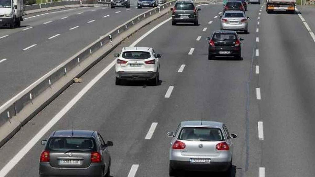 Coches en circulación.