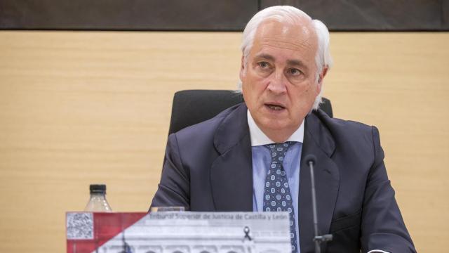 El presidente del TSJCyL, José Luis Concepción