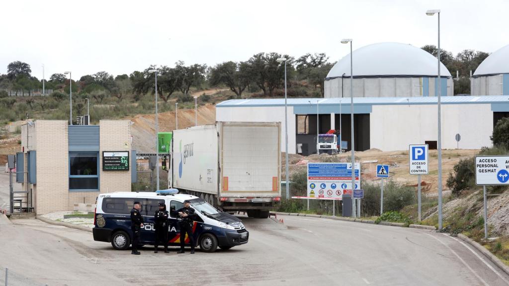 Imagen del Ecoparque de Toledo durante el dispositivo de búsqueda. Foto: Óscar Huertas
