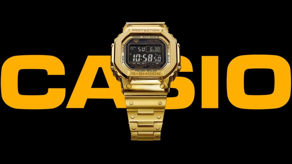 El Casio más caro en un fotomontaje.