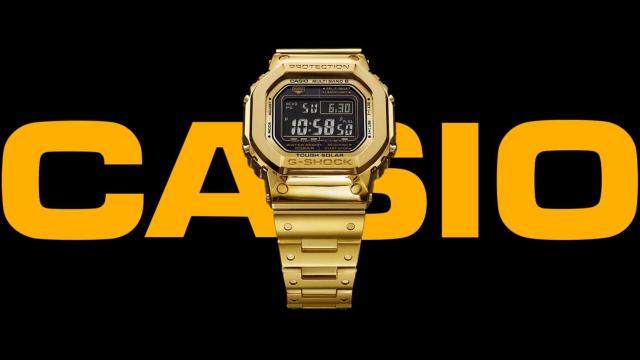 El Casio más caro en un fotomontaje.