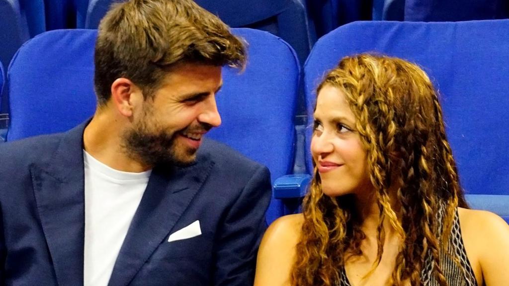Shakira y Piqué en una imagen de archivo mientras eran pareja.
