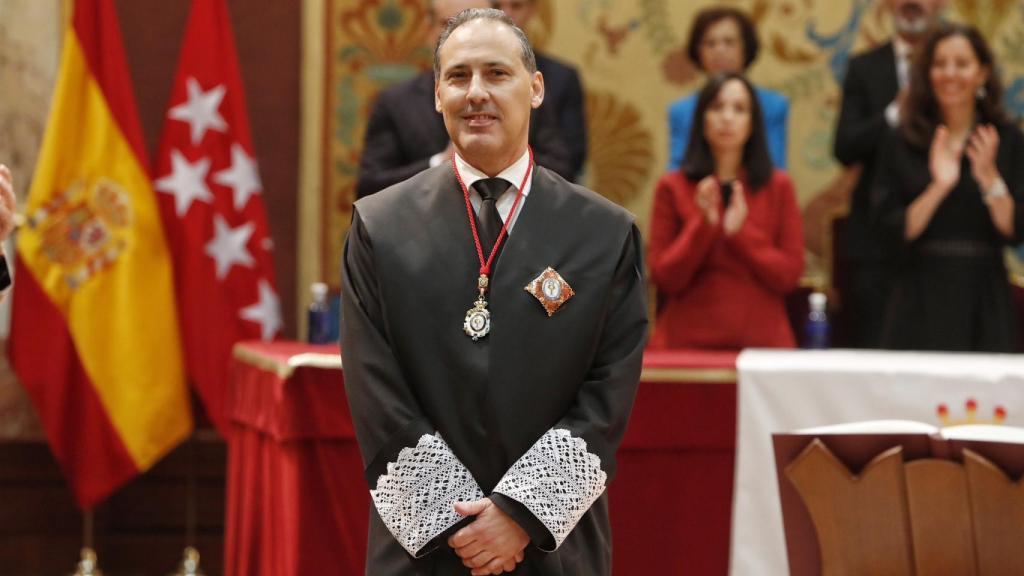 Ribón, tras tomar posesión.