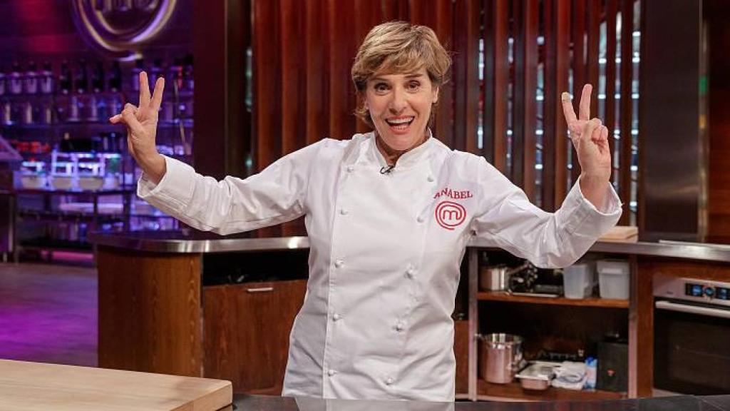 Anabel Alonso en 'MasterChef Navidad'.