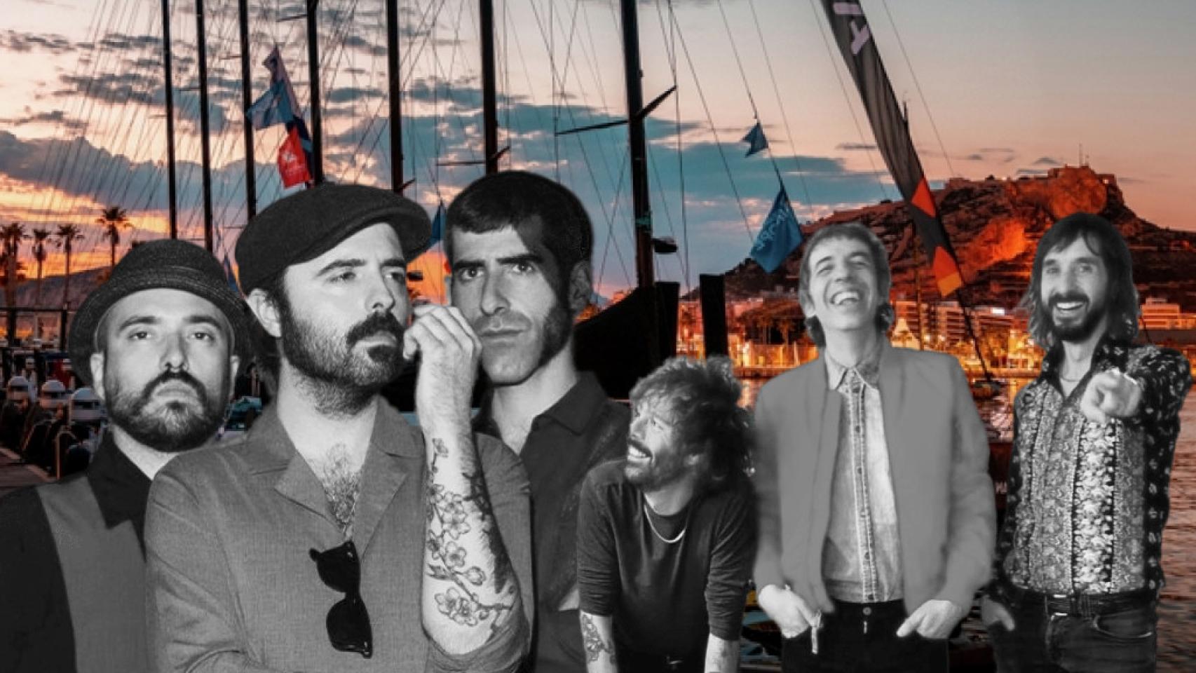 Sidecars y Sidonie actuarán este fin de semana en Alicante, dentro de las actividades de The Ocean Race.