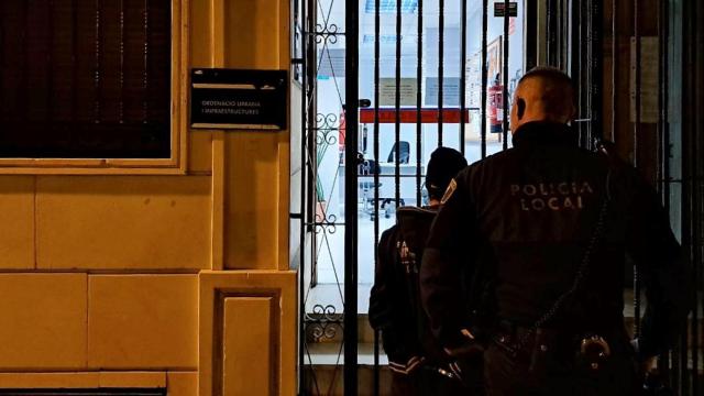 El momento de la detención.