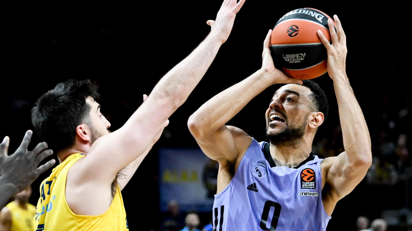 Nigel Williams Goss, en el partido contra el Alba Berlín.