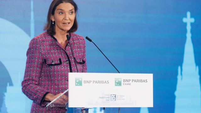 Reyes Maroto, interviene durante la inauguración de la XIII Edición del Foro Spain Investors Day