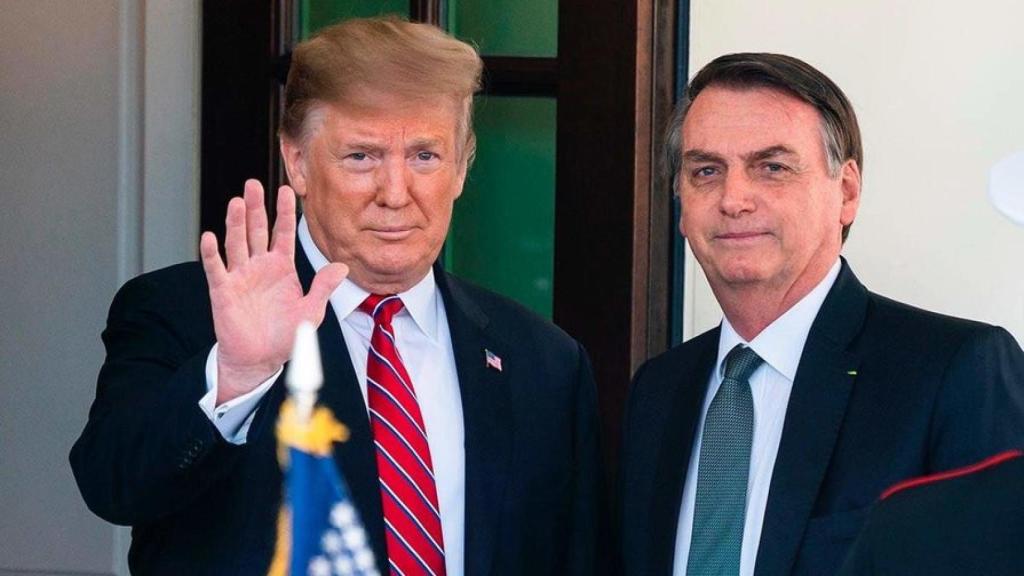 Donald Trump y Jair Bolsonaro en una fotografía de archivo.