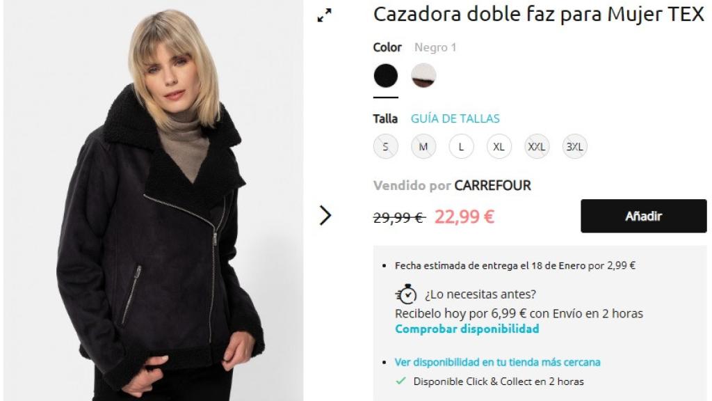 Cazadora mujer.