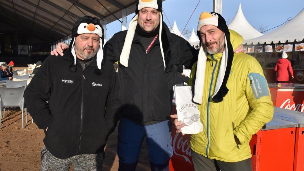 Fran Cutillas, a la derecha, junto a sus amigos
