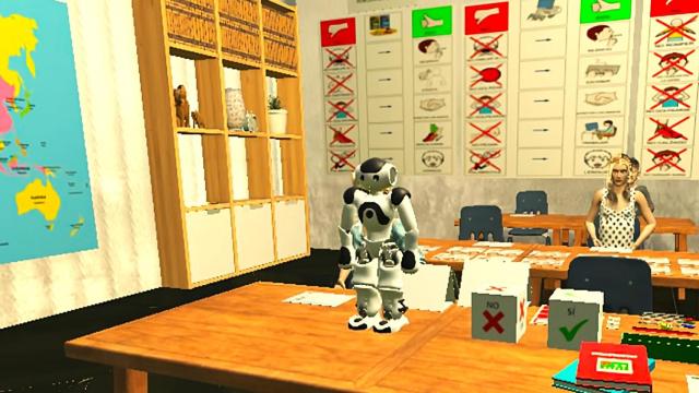 El grupo IncluTIC crea dos proyectos, en la imagen, para mejorar la comunicación del alumnado con TEA de infantil y primaria.