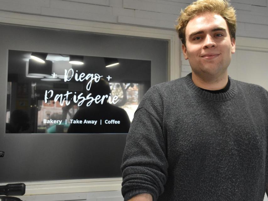 Diego posando para EL ESPAÑOL