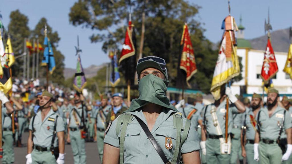Despedida de La Legión con destino Líbano