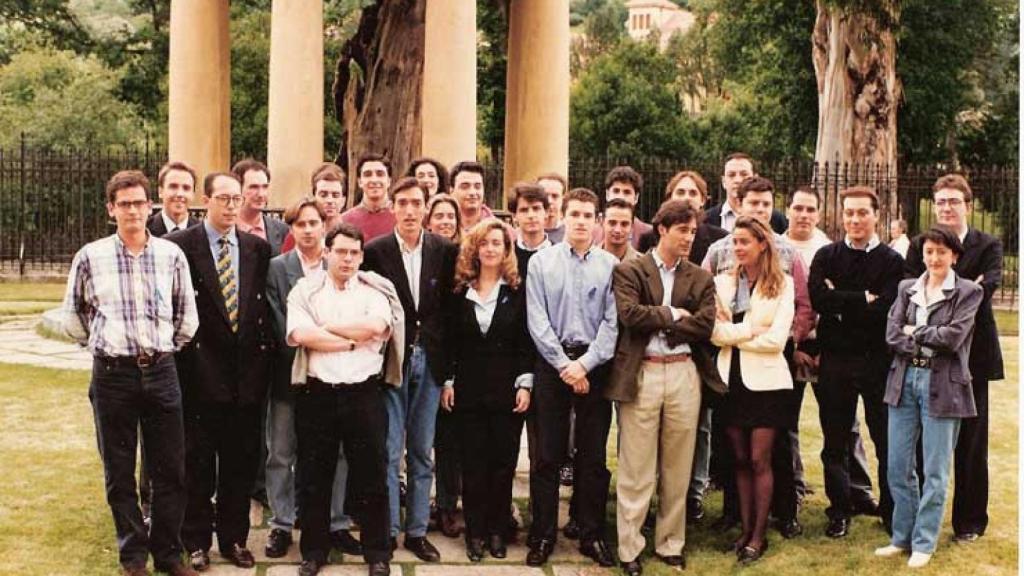 Candidatos de NNGG del PP a las elecciones municipales de 1995. Entre ellos: Antonio Basagoiti, Íñigo Manrique, Miguel Ángel Blanco, Iñaki Oyarzábal, Arantza Quiroga, Cristina Ruiz o Borja Sémper.