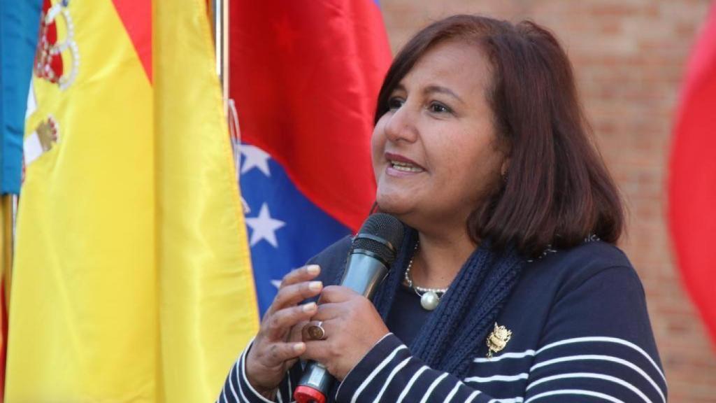 Figuera durante un acto político.