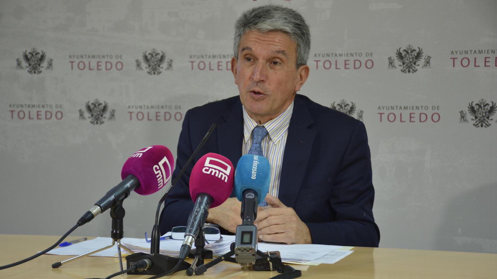 José Pablo Sabrido, concejal de Hacienda de Toledo.