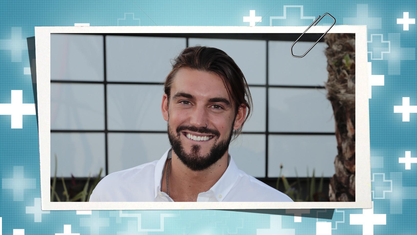 Logan Sampedro en un fotomontaje de EL ESPAÑOL.