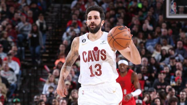 Ricky Rubio, con los Cleveland Cavaliers tras volver de una lesión de 380 días