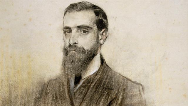 Retrato de Francesc Cambó, por Ramón Casas