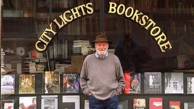 Lawrence Ferlinghetti. Foto: Ya lo dijo Casimiro Parker