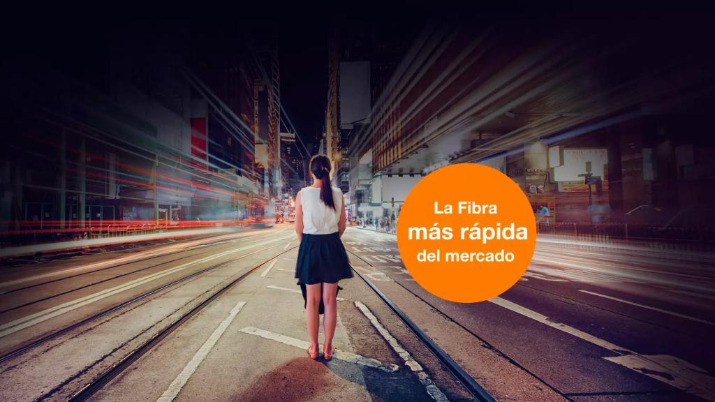 Uno de los anuncios de Orange en su sitio web oficial