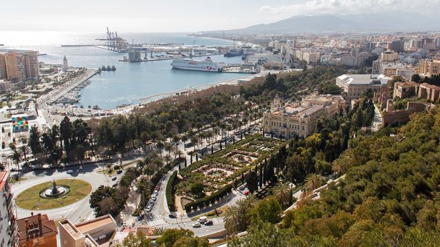 La ciudad de Málaga, candidata a albergar la Expo de 2027. FOTO: Pixabay.