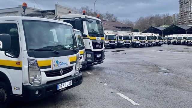 Transporte pesado urbano.