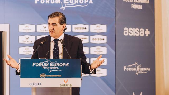 Juan Abarca, presidente del IDIS, durante su intervención.