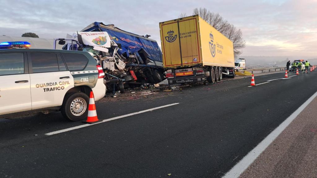 Accidente en la N-122