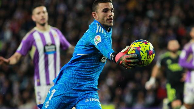Jordi Masip, durante un partido del Valladolid