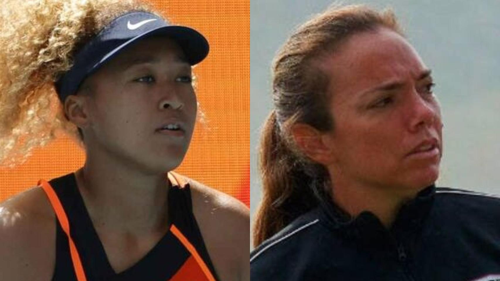 Naomi Osaka y Maria Pry.