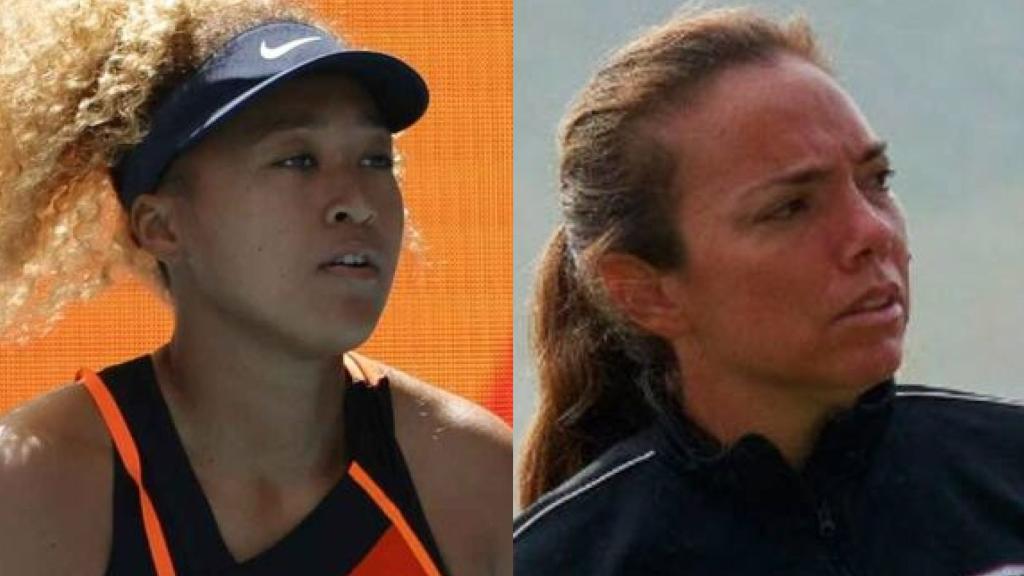 Naomi Osaka y Maria Pry.