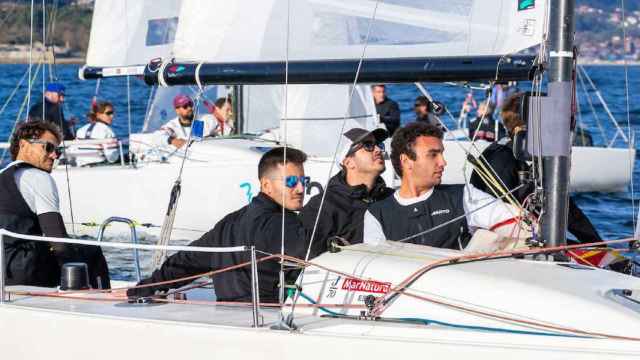 Primera jornada de las J70 Villalia Winter Series en Vigo con ‘Nacua Sogasca’ de líder