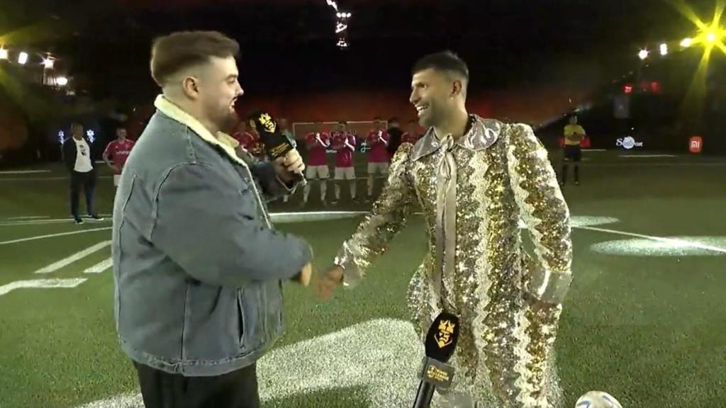 Agüero, en la Kings League.