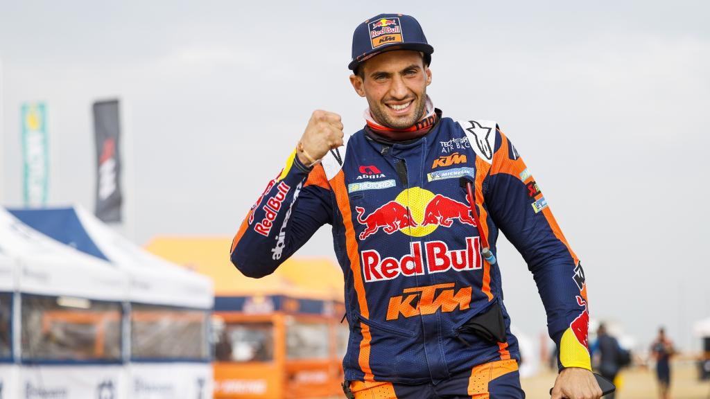 Kevin Benavides, en el Rally Dakar 2023