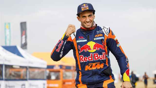 Kevin Benavides, en el Rally Dakar 2023