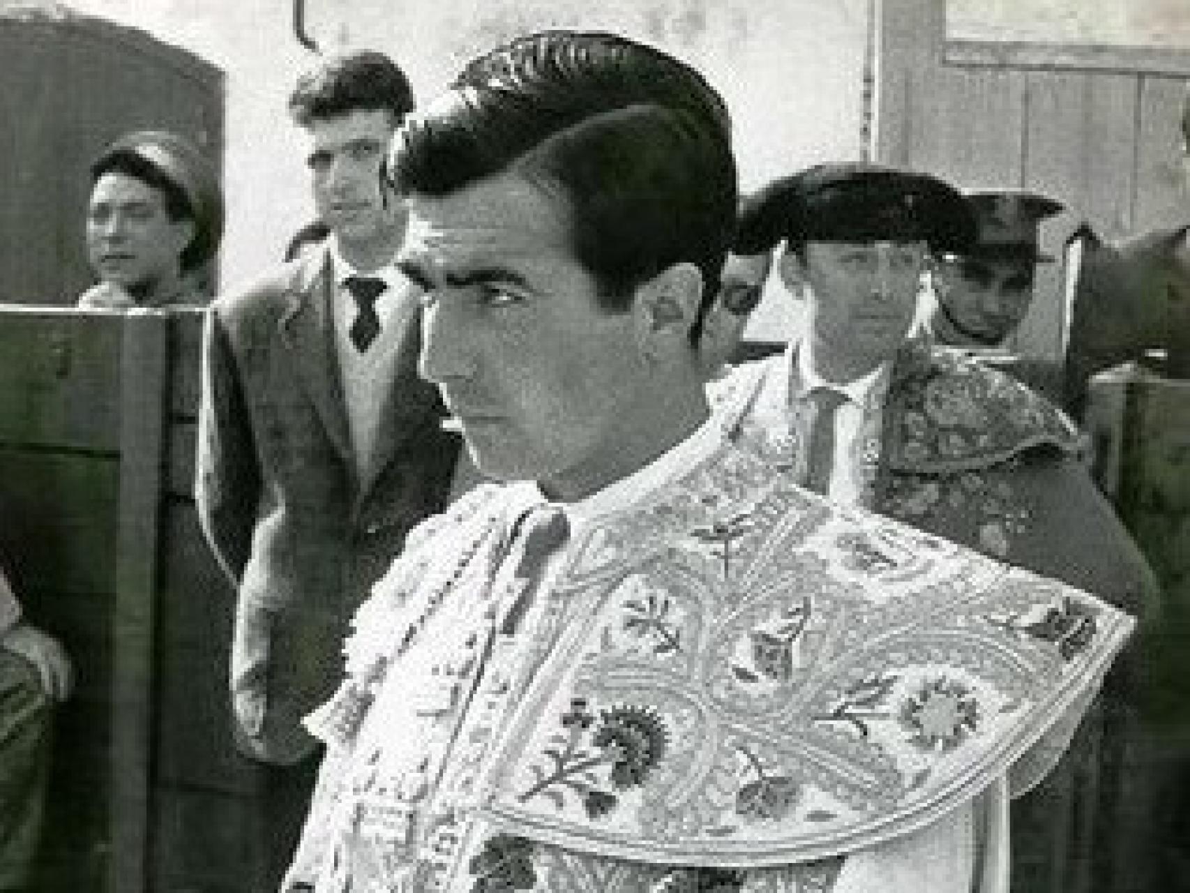 Santiago Luguillano en sus inicios de novillero