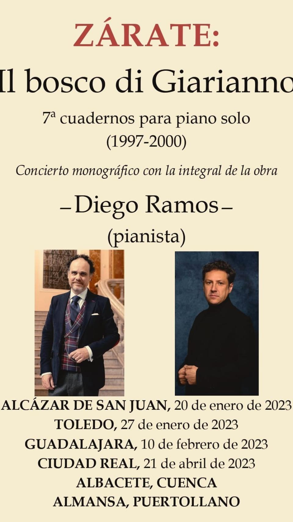 Cartel de la gira