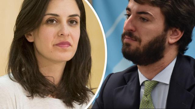 Rita Maestre y García-Gallardo en un montaje.