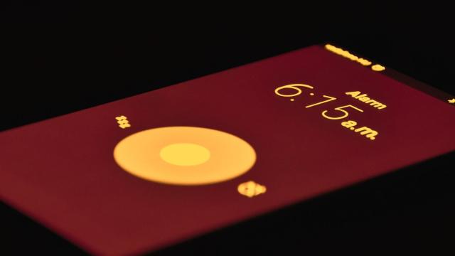 Alarma en el móvil.