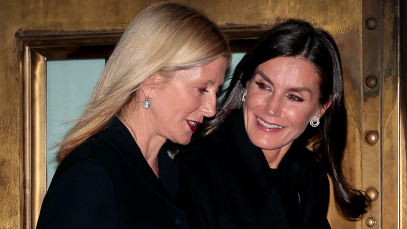 Letizia y Marie-Chantal de Grecia.