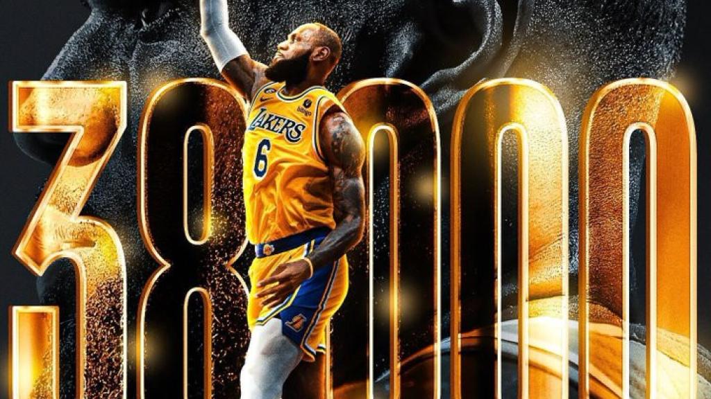 Los 38.000 puntos de LeBron James