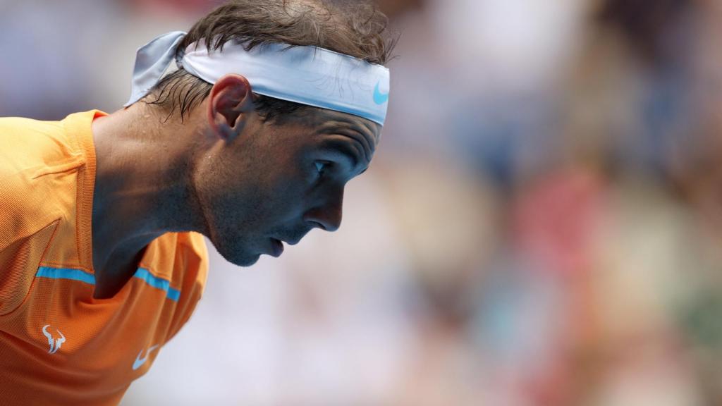 Rafa Nadal, en el Abierto de Australia