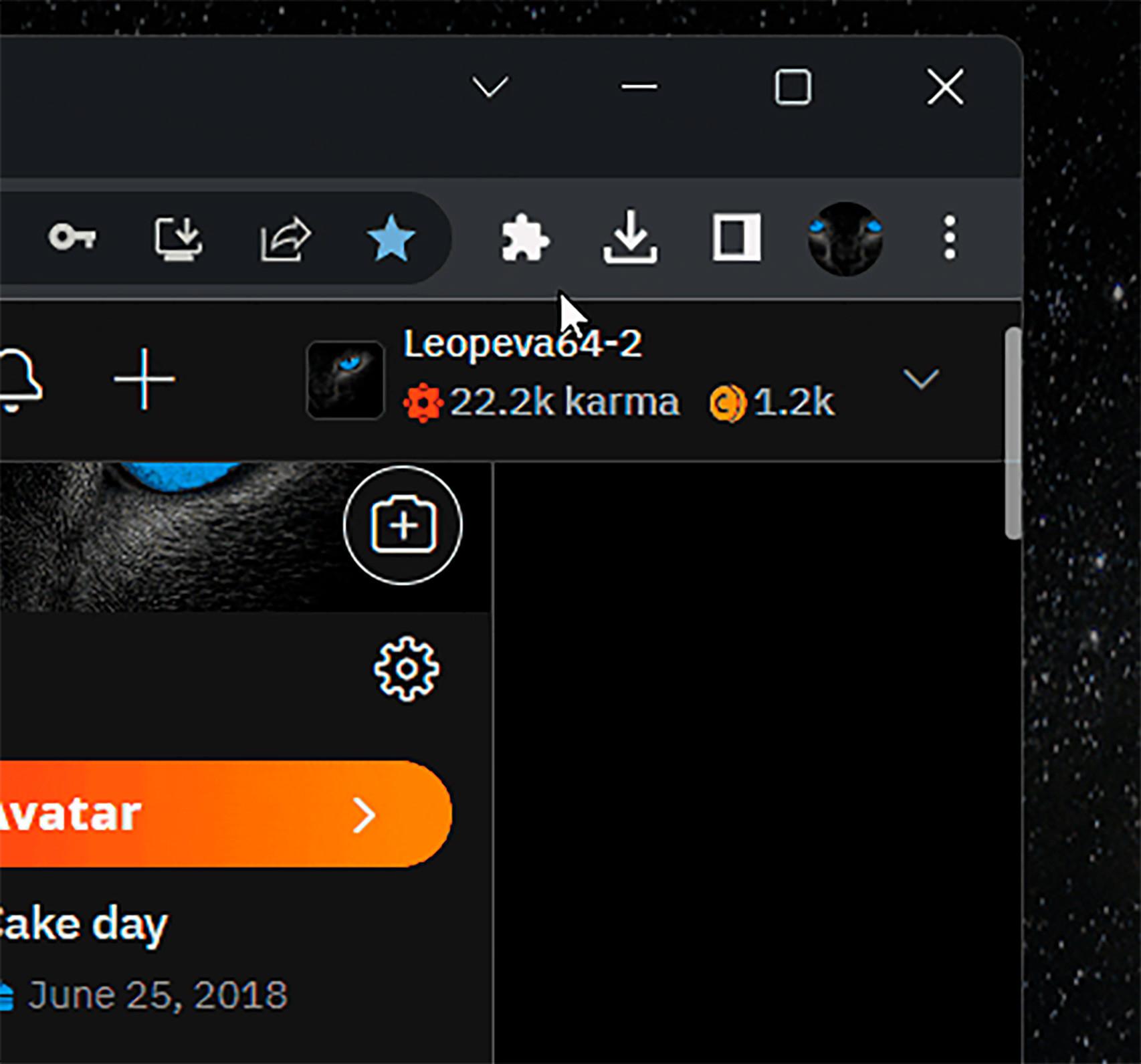 Una imagen que muestra el icono de extensiones
