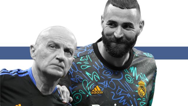 Antonio Pintus y Karim Benzema